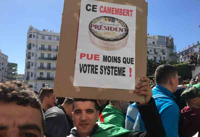 manifestation du Hirak à Alger