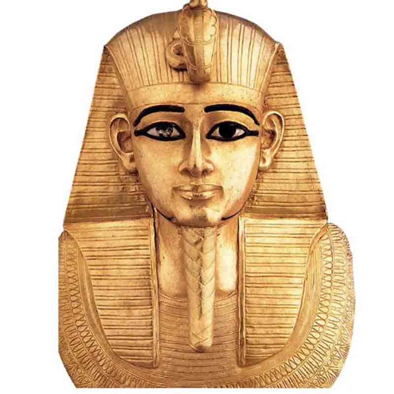 Buste du pharaon d'origine berbère, Sheshonq 1er. Il es